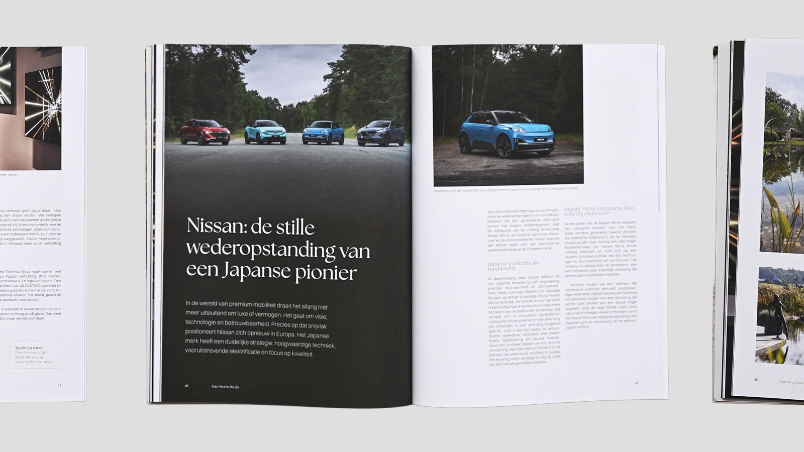 ISSUE editorial spread